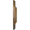 Ekena Millwork Leaf Ceiling Medallion (Fits Canopies up to 4 3/4"), 11 3/8"OD x 3 5/8"ID x 1 1/8"P, Rubbed Bronze CM11LFRZS - alternate 3